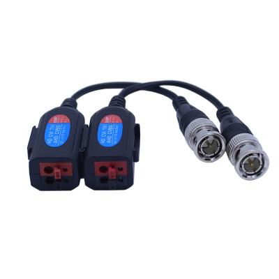 China CCTV Surveillance Security System Prices Coax 1080P With Power RJ45 AHD Video Balanced Transformer HD 5MP 8MP UTP CAT5 BNC Male 4K DC Passive CCTV Videobalun for sale