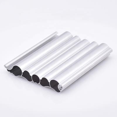 China door & Window/Building & Build Newly Made Polished Silver Anodized Aluminum Door Roller Shutter Profiles for sale
