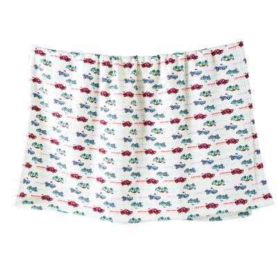 China Cozy 2023 High Quality Comfortable Soft Breathable Wrap Custom Printed Cotton Muslin Receiving Baby Swaddle Blanket For Newborns for sale