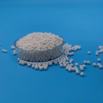 China White Zirconium Silicate Beads 0.8mm High Density TZP Zirconia Ceramic Bead for sale