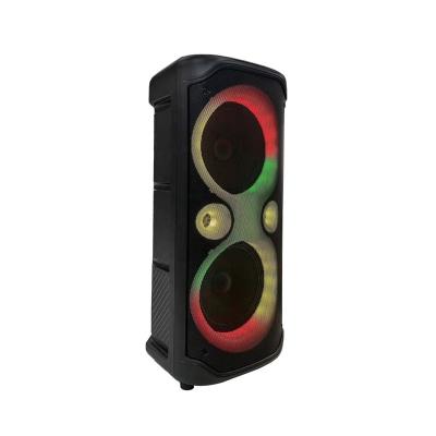 China PORTABLE New 8 Inch Portable Convenient Party dj Speaker Sub woofer Handle BT Wireless Audio Plastic Party speaker full bass woofer for sale