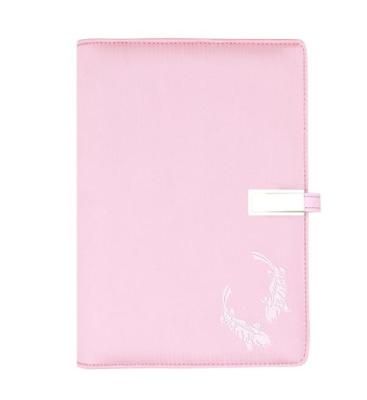 China Multifunctional Notebook Magnetic Customized Charging Bank With U Disk Business Radio Mobile Notepad Power Supply Charging Notebook for sale