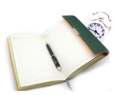 China High-grade Supplies A5 Magnetic Notepad Stationery Register Hand Mode Three Times Notebook for sale