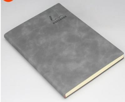 China Wholesale printed A5 notebook logo notebook a5 stationery supplies skin sense notepad customizable hand register for sale