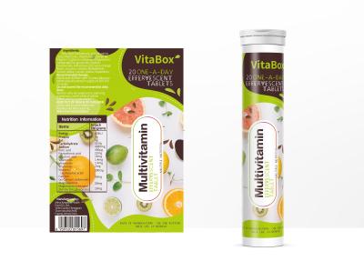 Cina Zinco effervescente di Colleen Fitzpatrick B1 B2 B6 della compressa del multivitaminico di acido nicotinico in vendita