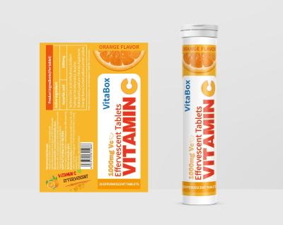 Cina VC 1000 compresse masticabili della compressa di mg dell'integratore alimentare immune effervescente di spinta in vendita