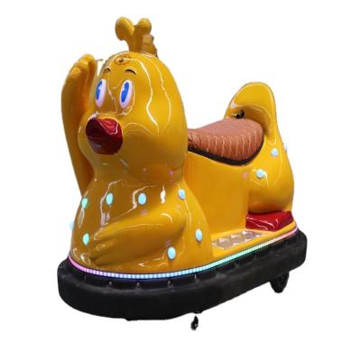 China High Density Resin Reinforced Bumper Glass Car Children's Playground Small Crash Toys for sale