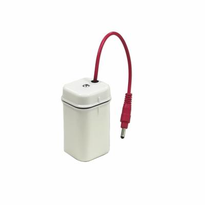 China Waterproof Plastic Urinal Battery Box Case For 4xAA 6V Battery Case for sale