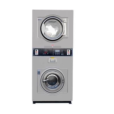 China Commercial Stack Coin Laundry Washing Machine 910*1000*2000mm for sale