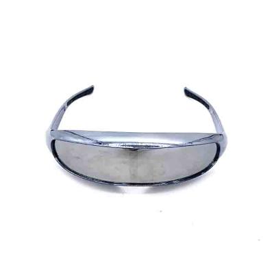 China Outdoor Silver Framed UV400 Sunglasses Stylish Riding Sunglasses Sports Sunglasses for sale