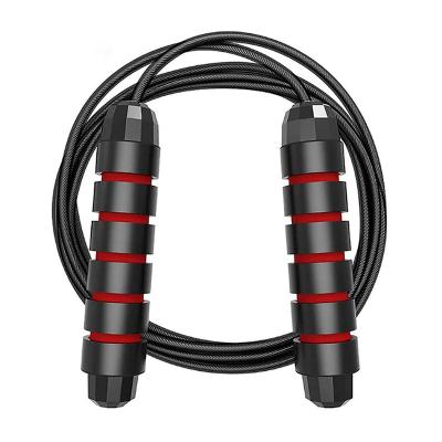 China New Design Fitness Accessories Jumping Speed Jump Rope With Sweat Wicking Handle for sale