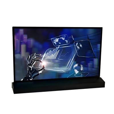 China 4K Ultra HD-resolutie Transparante OLED-scherm Digitaal signage en display met pen / Finger Touch Schrijfmethode 30 inch Te koop