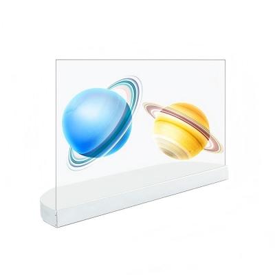 China Android-besturingssysteem Zie door het scherm Custom 55 inch Transparent OLED-kast voor winkelcentrum tentoonstelling musea Te koop