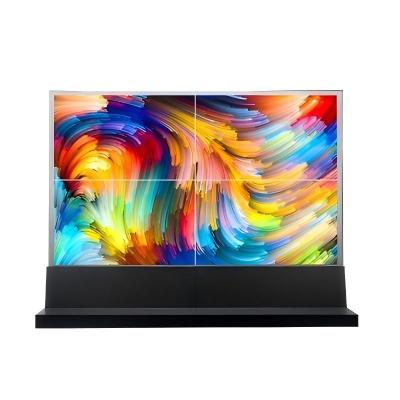 China Aluminium legeringsframe Transparent OLED Touch Display Reclame-speler met hoge helderheid en 4K Ultra HD resolutie Te koop
