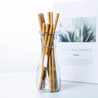 China Free Sample Eco-Friendly Bamboo Drinking Straw Bamboo Reusable Straw for sale