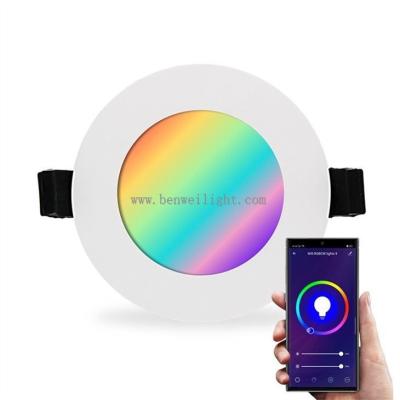 China RGBW LED Downlight With 85-265V Or 12V DC, 24V DC 5 Years Warranty 0-10V Dimmable zu verkaufen