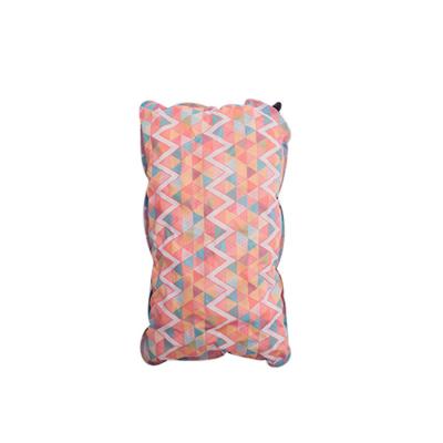 China Travel Anti-Static Popular Ergonomic Inflatable Camping Treatment Head Pillow for sale
