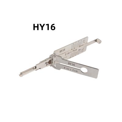 China Lishi 2 In 1 Auto Lock Pick car unlock HY16 HY17 for Hyundai Korea for sale