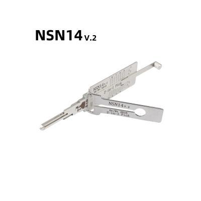 China Lishi 2 In 1 Auto Lock Pick car unlock tool NSN14 NSN14R NSN11 for NISSAN Japan for sale
