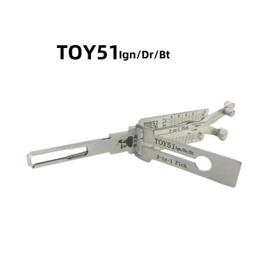 China Lishi 2 In 1 Auto Lock Pick car unlock TOY51VA8 for Toyota Japan for sale