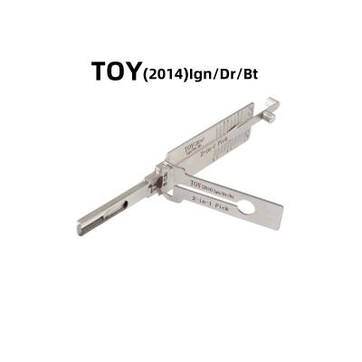 China Lishi 2 In 1 Auto Lock Pick car unlock TOY2014 TOY2018 TOY2 for Toyota Japan for sale