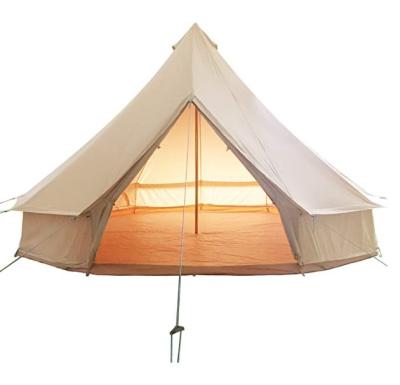 China Running Camouflage Game Pantrick Yurt Tent/Field Glamping Amazon Best Selling Outdoor Waterproof Canvas Glamping Bell Tents Family Weekend for sale