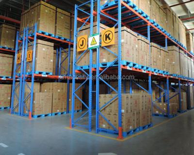 China Corrosion Protection Very Narrow Aisle Pallet Rack For Warehouse Storage for sale