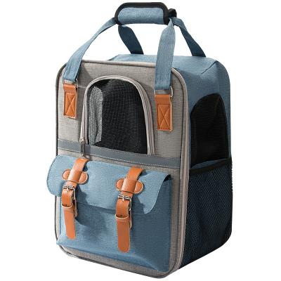 China Breathable pet favorite portable backpack for people who love to travel with their pets for sale