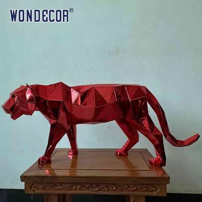 中国 大型屋外金属鍛造 ジオメトリ動物 ゲッタ ステンレス鋼彫刻 販売のため