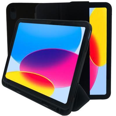 China Light Weight 2022 arrival Smart Trifold Flip Case Cover for ipad 10th Gen 10.9 inch TPU with built-in pencil Holder ipad protective sleeve for sale