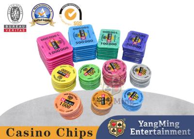 Chine Nouveau jeu de puces RFID de table de casino en acrylique avec 760 porteurs de puces à vendre
