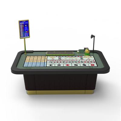 China Customized Sizes Of International Gambling Tables Sic Bo Casino Tables Electric Dice Cups for sale
