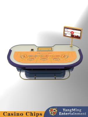 China Newly Upgraded RFID Poker Chip Gambling Table Baccarat Induction Table Games for sale