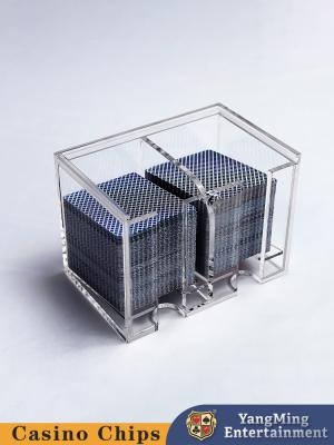 Chine Boîte à déchets de cartes en acrylique 8 deck de haute qualité en gros à vendre