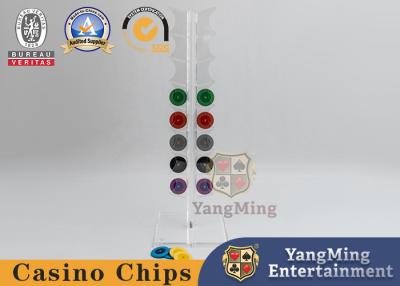 Chine affichage de Tableau de casino de roulette de section horizontale de support des jetons de poker 20pcs à vendre