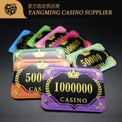 Chine Canylic Bronzing Casino Poker Chips Code de sécurité Haut - Transparent à vendre