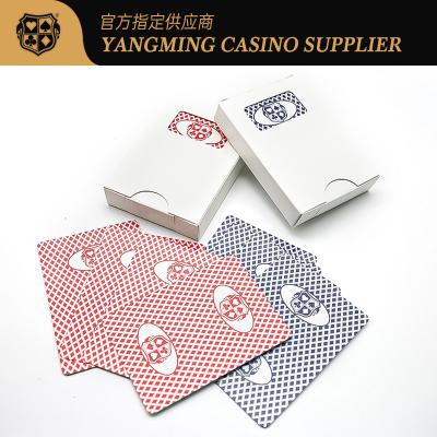 China 310GSM Black Core Paper Playing Cards for Casino Baccarat Poker Game for sale