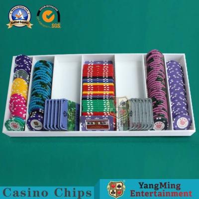 China 7 rij Acryl Plastic Casino Chips Tray For Poker Blackjack Table Accoressiors Te koop