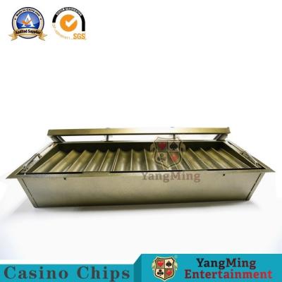 China casino Chip Tray de 760*210m m 2 capas que juegan a Chips Float Double Lock Poker Chip Case en venta