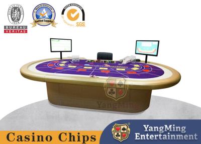 Chine Tableau adapté aux besoins du client par casino international de jeu de Chip Smart Sensor Baccarat Poker de développement à vendre