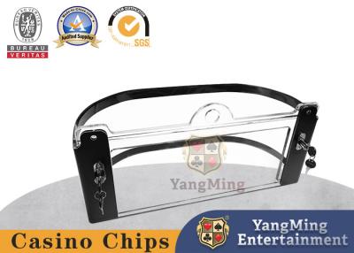 Chine Vitrine de Texas Acrylic Casino Poker Chip de baccara à vendre