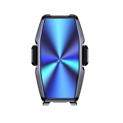 China Cell Phone 15W Auto Sensor Dash CD Glass Gray Plating Car Charger Wireless For Xiaomi m5 for sale
