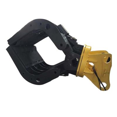China Construction works SEJIN Excavator Hydraulic Rotating Grapple Wooden Grapple Log Grapple Stone Grapple en venta