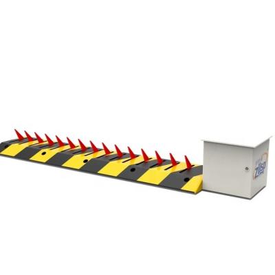 China Roadway Security Safety Vehicle Barrier Speed Bump Nails Remote Control Hydraulic Automatic Retractable Tire Killer for sale