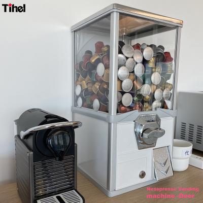 China Sustainable Deer GV20 Nespresso Mechanical Coffee Capsule Vending Machine For Coins for sale