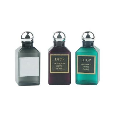 China Wholesale 40ml 60ml 400ml PETG Round Personal Shampoo Bottle Luxury Plastic Skin Care Bottle Travel Cosmetic Set for sale
