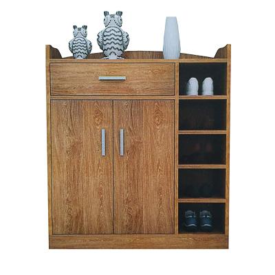 China Solid wood design of wooden shelves for shoes for sale