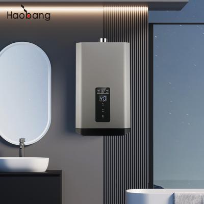 China Instant Heating Forced Exhaust Gas Water Heater All Color Options and Silk Screen Printing Logo for sale