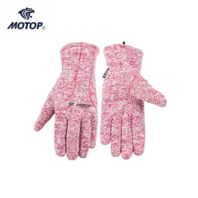 China GLOVE Logo Knitted Women Hiking Glove Custom Warm WINTER Fabric Soft Fleece Sun-protective Logo Climbing Sports Comfortable for sale