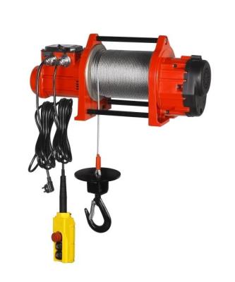 China 200KG And Lifting Height 70m Fast Electric Rope Hoist 70M With Permanent Magnet Frequency Conversion Motor for sale